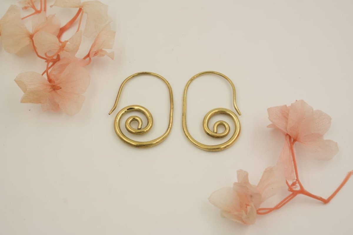Swirl Drop Earring