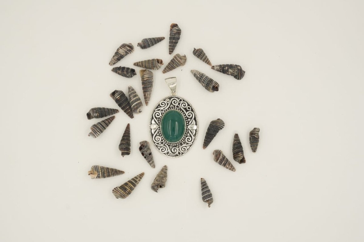 Vintage Oval Filigree Pendant