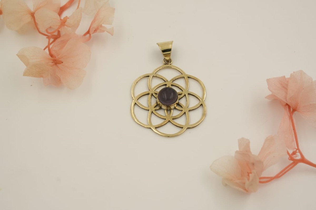Amethyst Stone Pendant