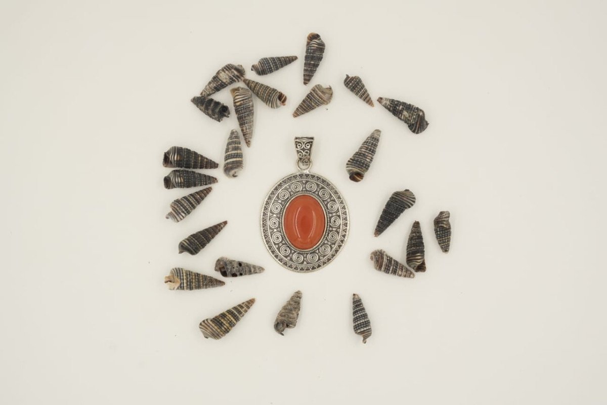 Vintage Oval Filigree Pendant