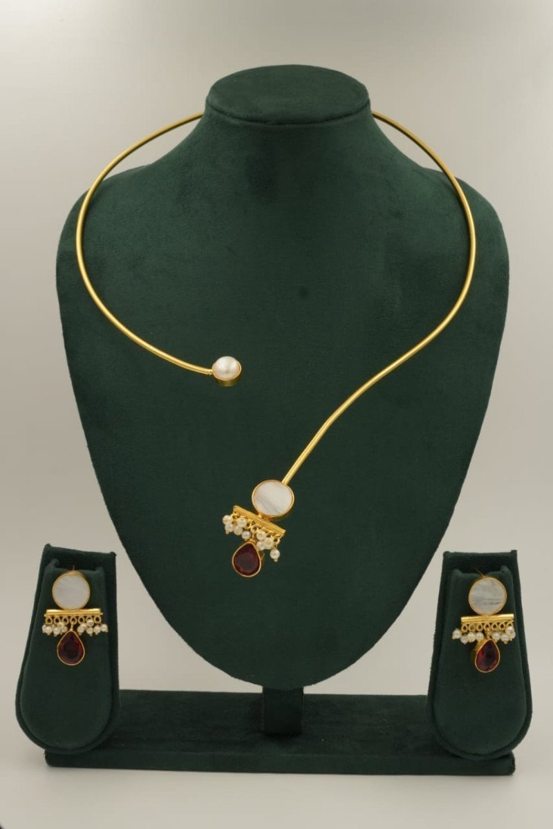 Bypass Collar Neckalce Set