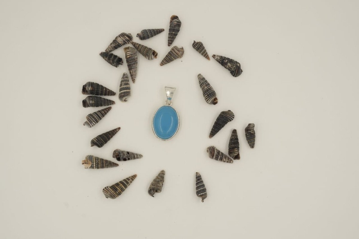 Gemstone Oval Shape Pendant