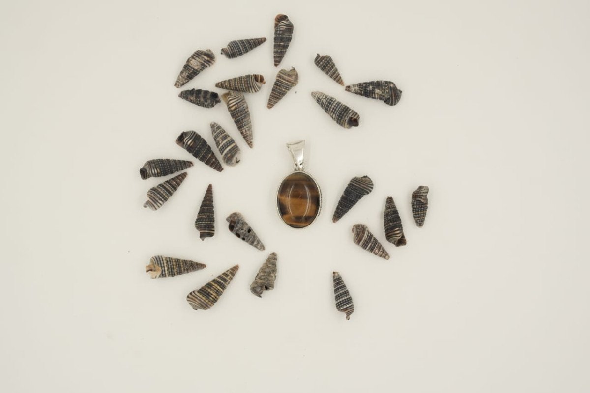 Gemstone Oval Shape Pendant