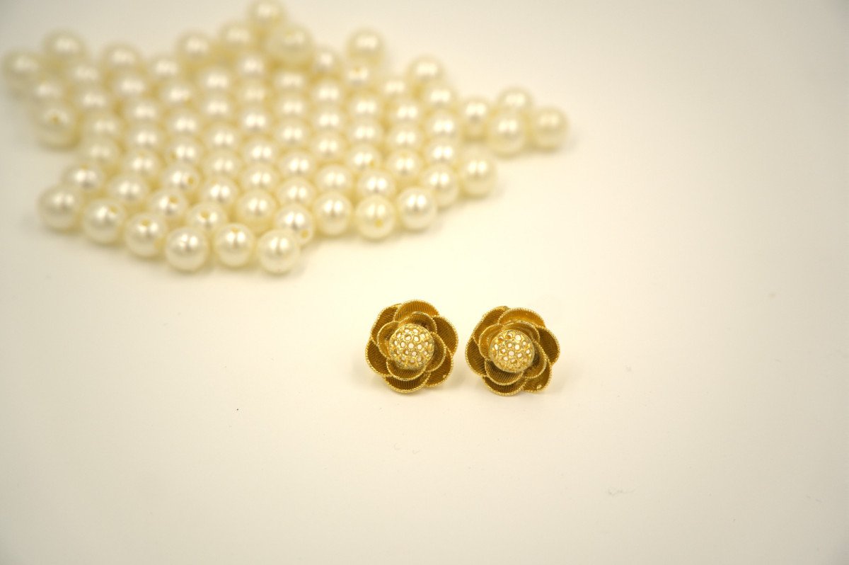 3D Floral Bloom Earring